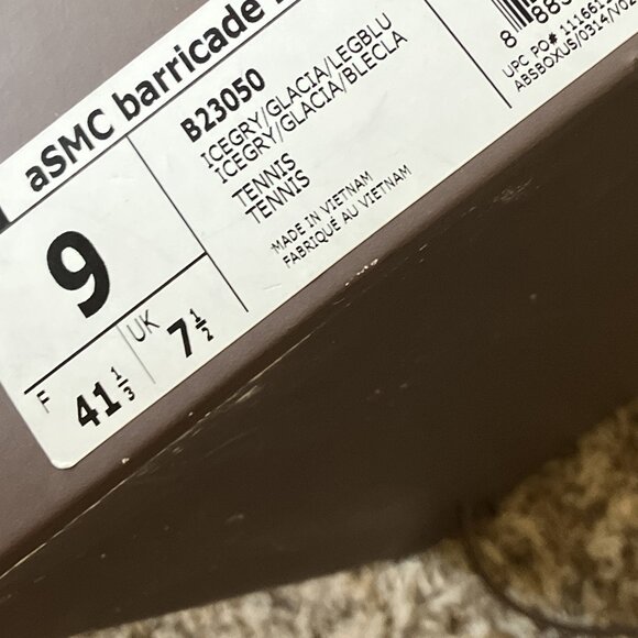 Nwt Adidas Stella McCartney Women aSMC Barricade Tennis Shoes 9 - Picture 8 of 12